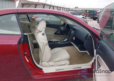 2010 Lexus Is 250C из США, поврежденный, VIN JTHFF2C22A2513854